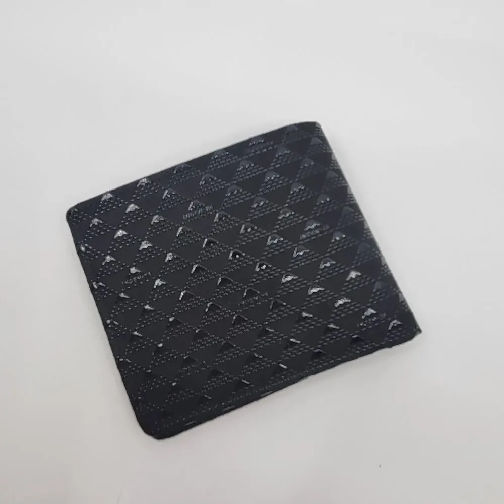INDEN-YA bifold wallet black × black lacquer 0120-701-440 Made in Japan